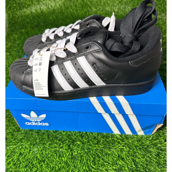 Adidas Original Superstar II_BLACK/WHITE/BLACK JI0079 Mens size 9.5 - Picture 3 of 6